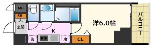 プレサンス大須観音フィエスタの物件間取画像